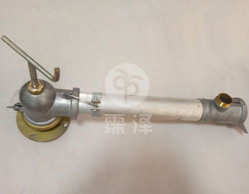 上阀体和铝管连接